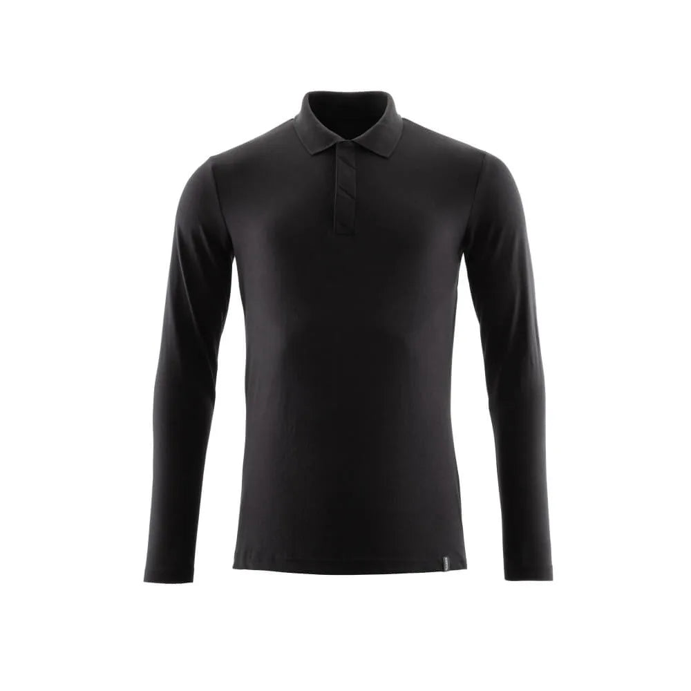 Mascot 20483-961 Poloshirt Met Lange Mouwen Diepzwart