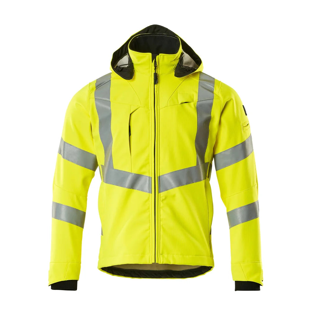 Mascot 20502-246 Softshell Jas High Vis Geel