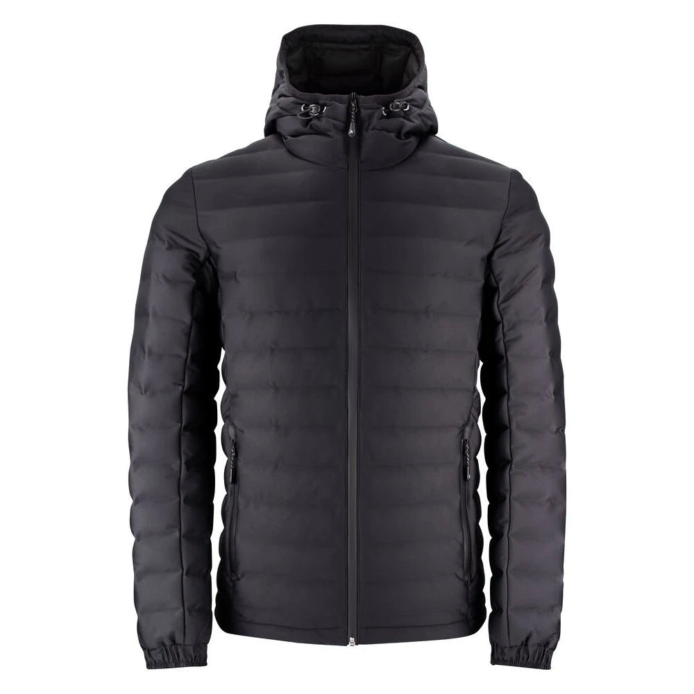 James Harvest Woodlake Heights Winterjas Heren Zwart