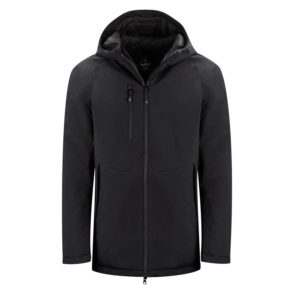James Harvest Winchester Winterjas Heren Zwart