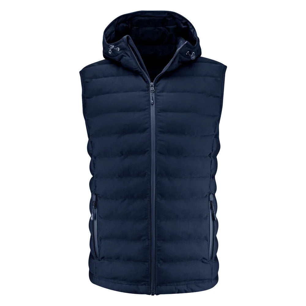James Harvest Woodlake Heights Bodywarmer Heren Marine