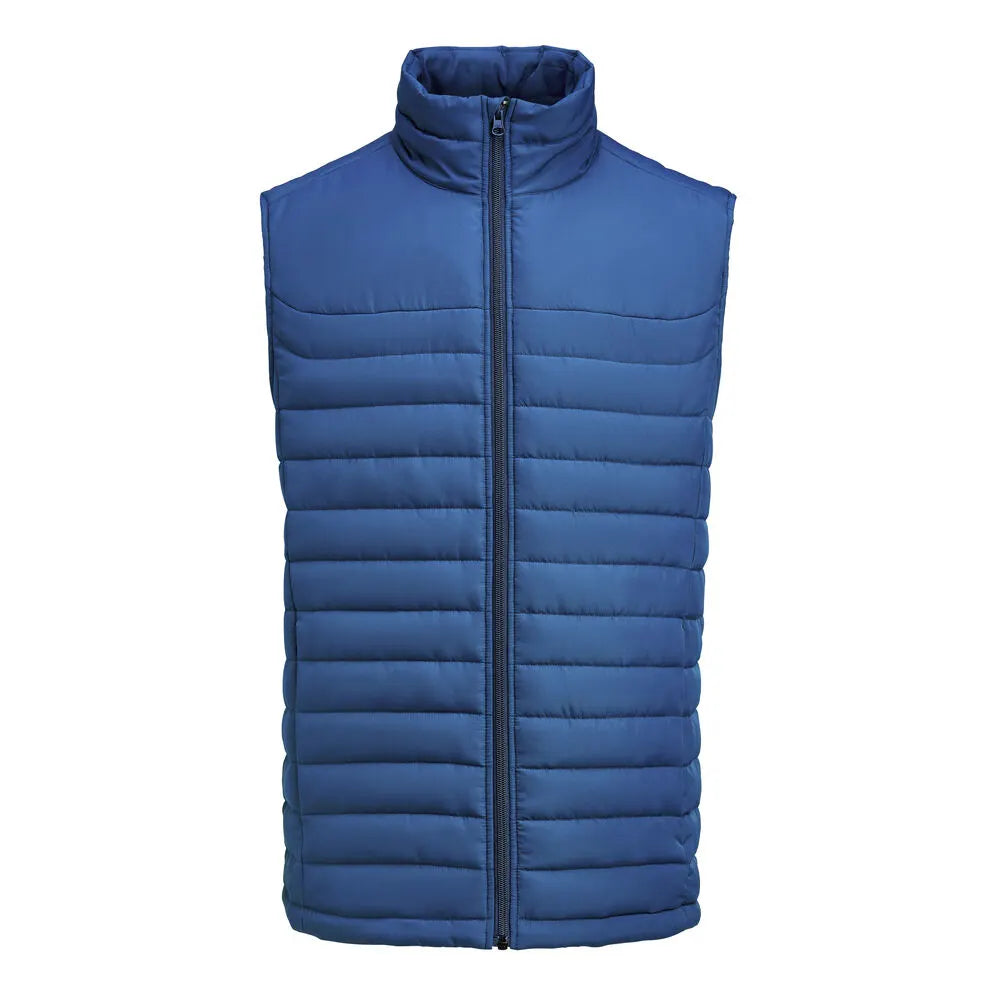 James Harvest Arches Vest Bodywarmer Heren Blauw