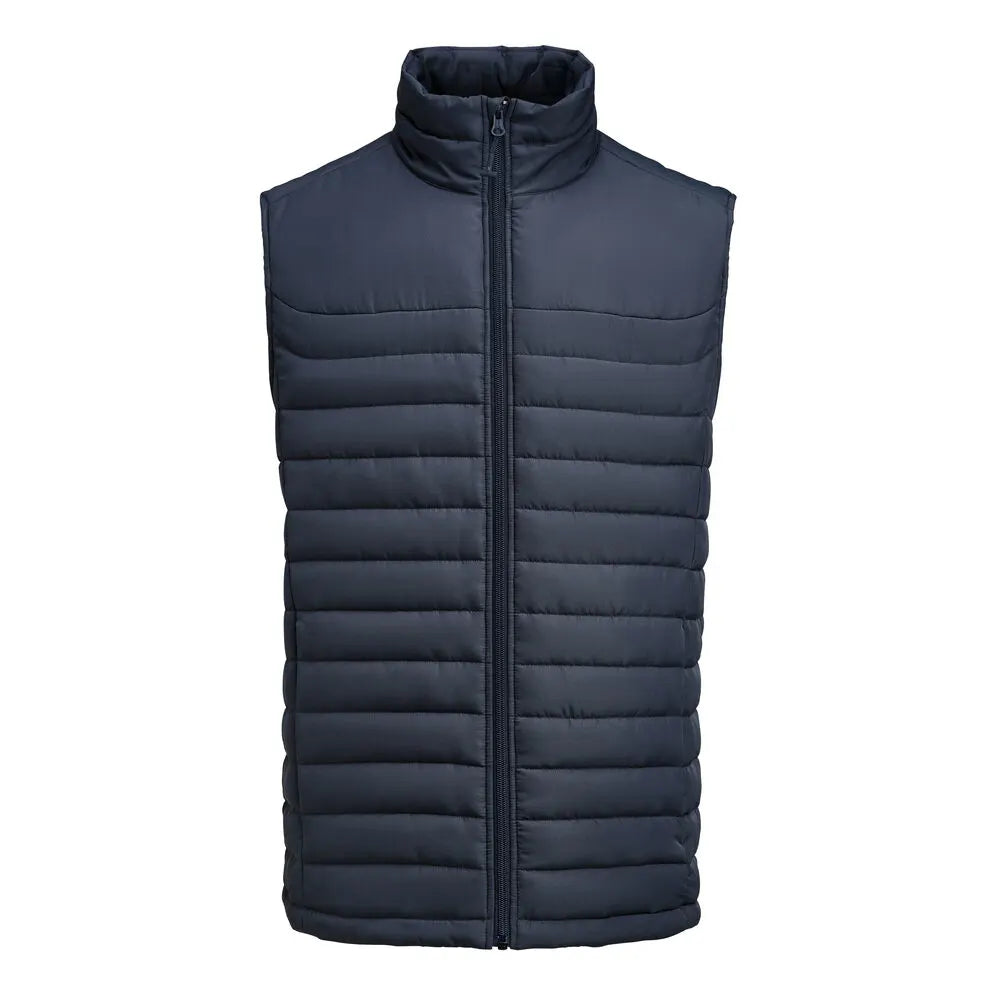 James Harvest Arches Vest Bodywarmer Heren Marine