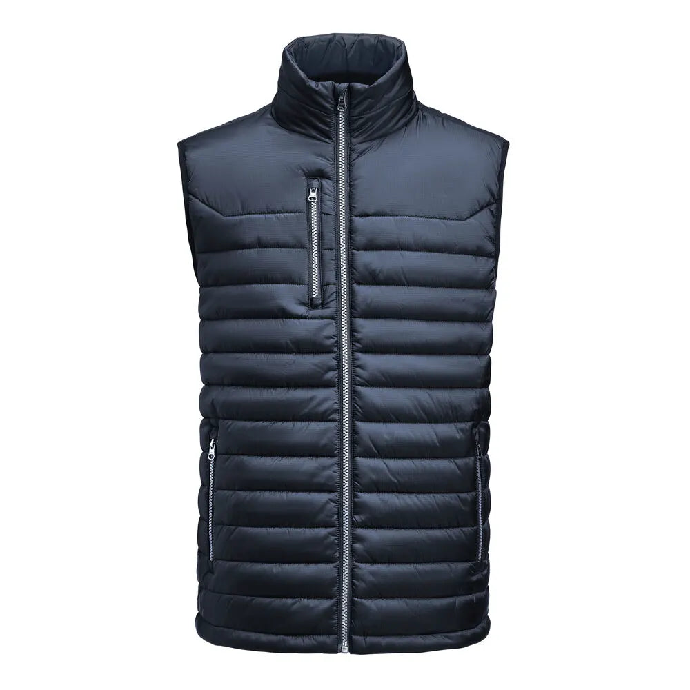 James Harvest Meadows Vest Bodywarmer Heren Marine
