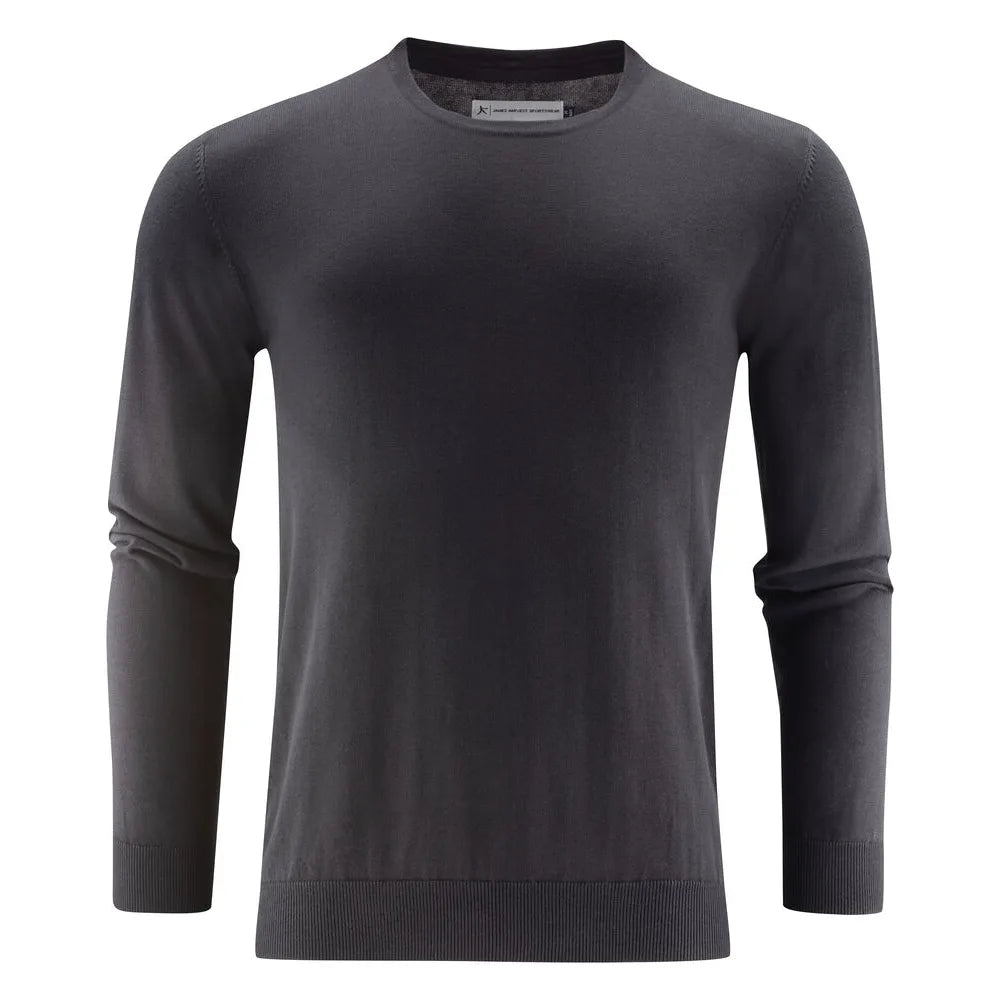 James Harvest Ashland U Gebreide Sweater Heren Zwart
