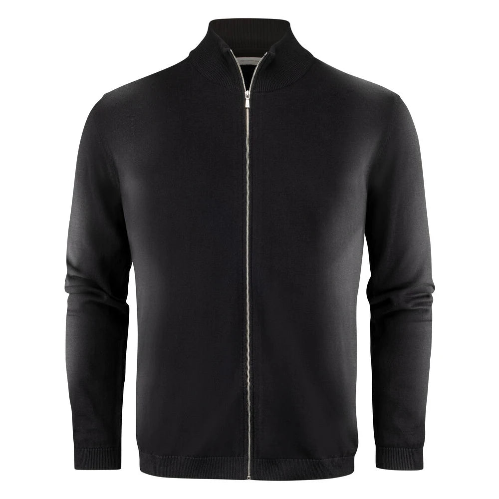 James Harvest Ashland Cardigan Heren Zwart