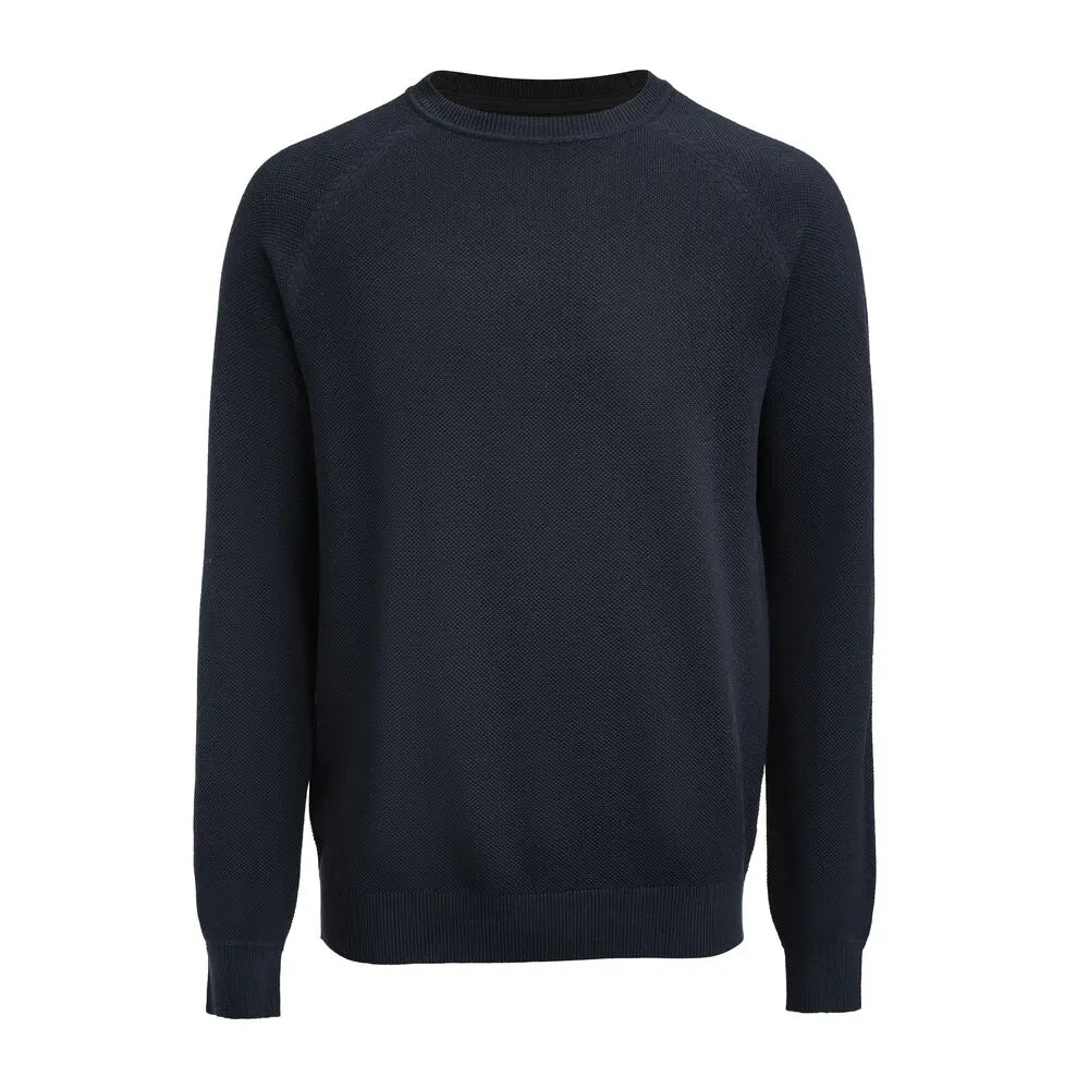 James Harvest Ashland Casual Gebreide Sweater Heren Marine