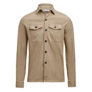 James Harvest Hicksville Overshirt Unisex Kaki