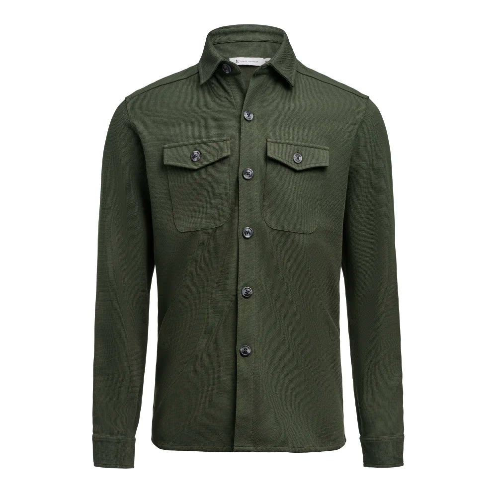 James Harvest Hicksville Overshirt Unisex Dennengroen