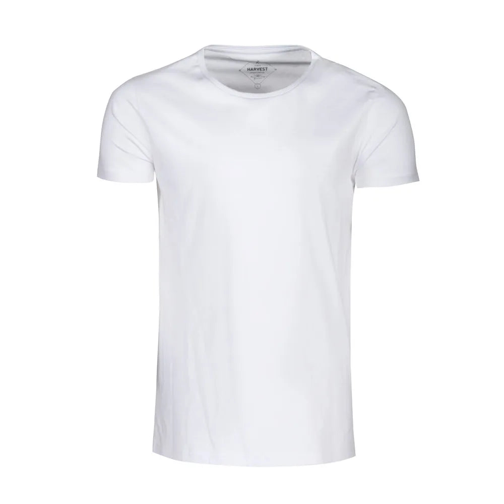 James Harvest Twoville T-Shirt Heren Wit