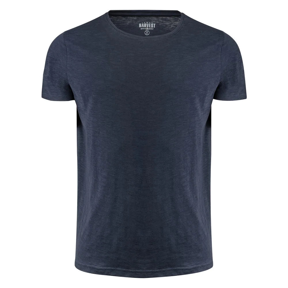 James Harvest Twoville T-Shirt Heren Marine