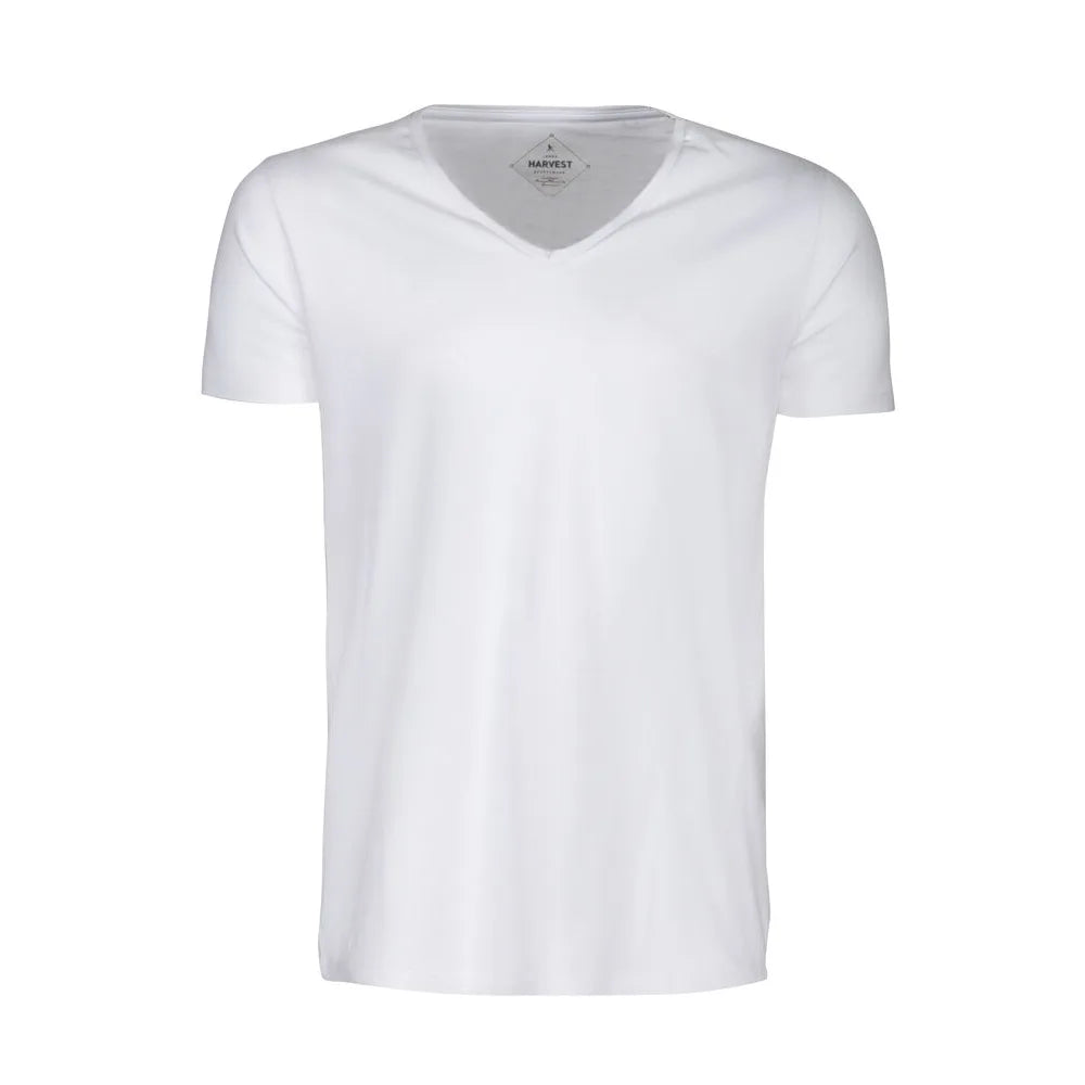 James Harvest Whailford T-Shirt Heren Wit