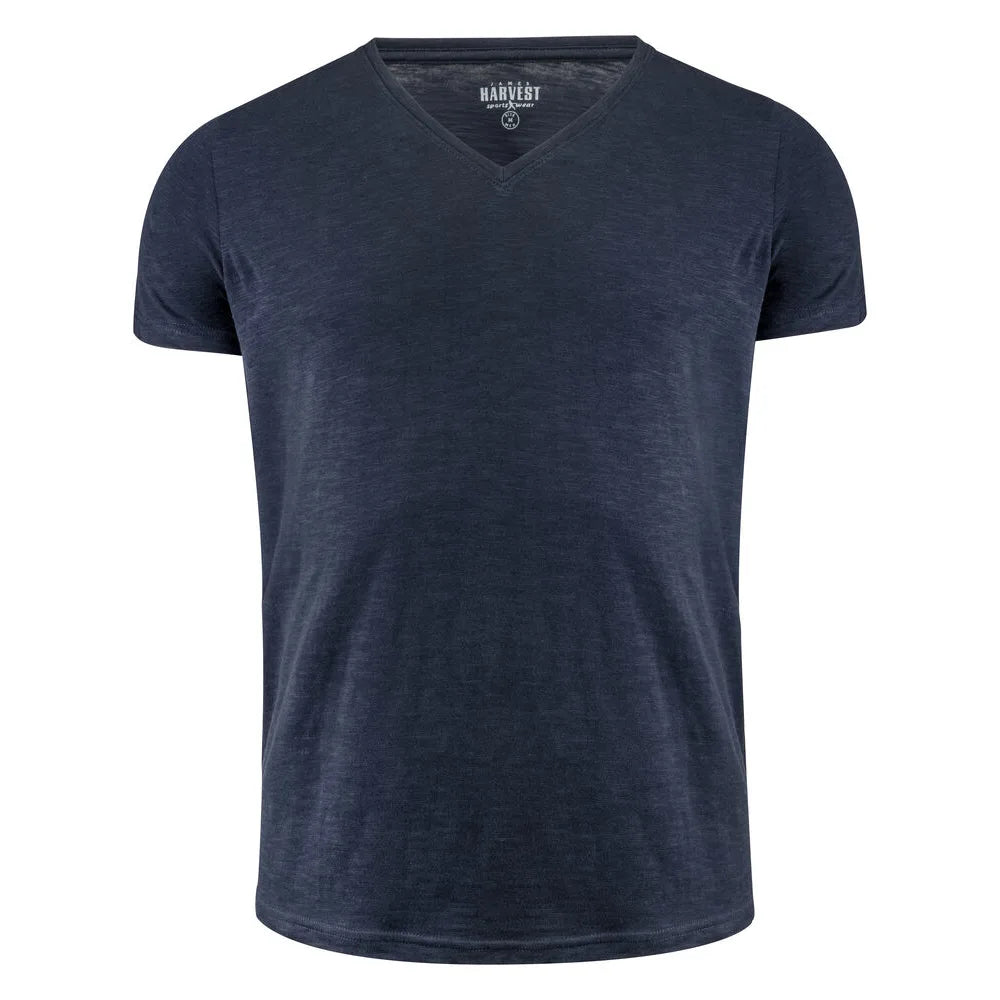 James Harvest Whailford T-Shirt Heren Marine