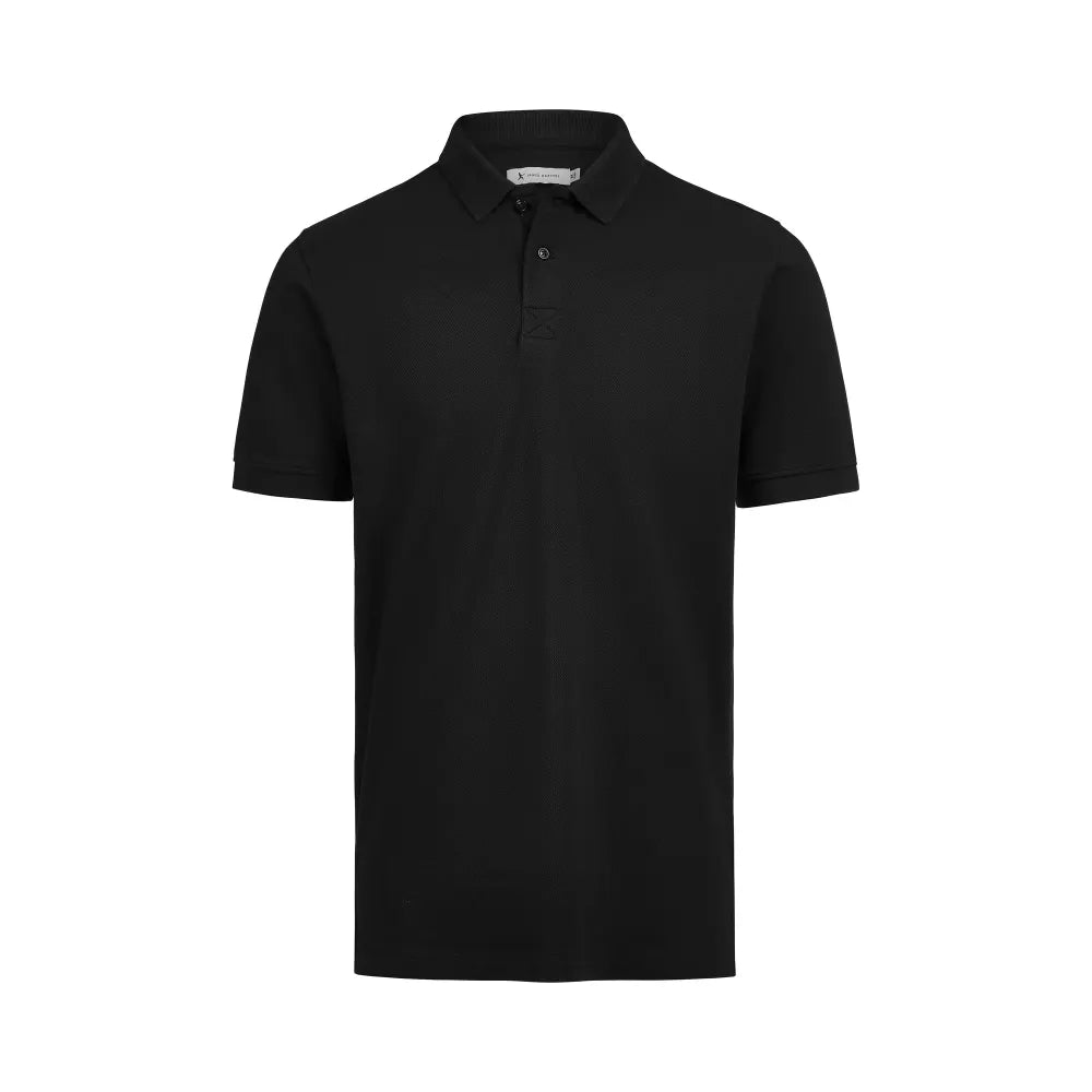 James Harvest Supreme Regular Polo Zwart