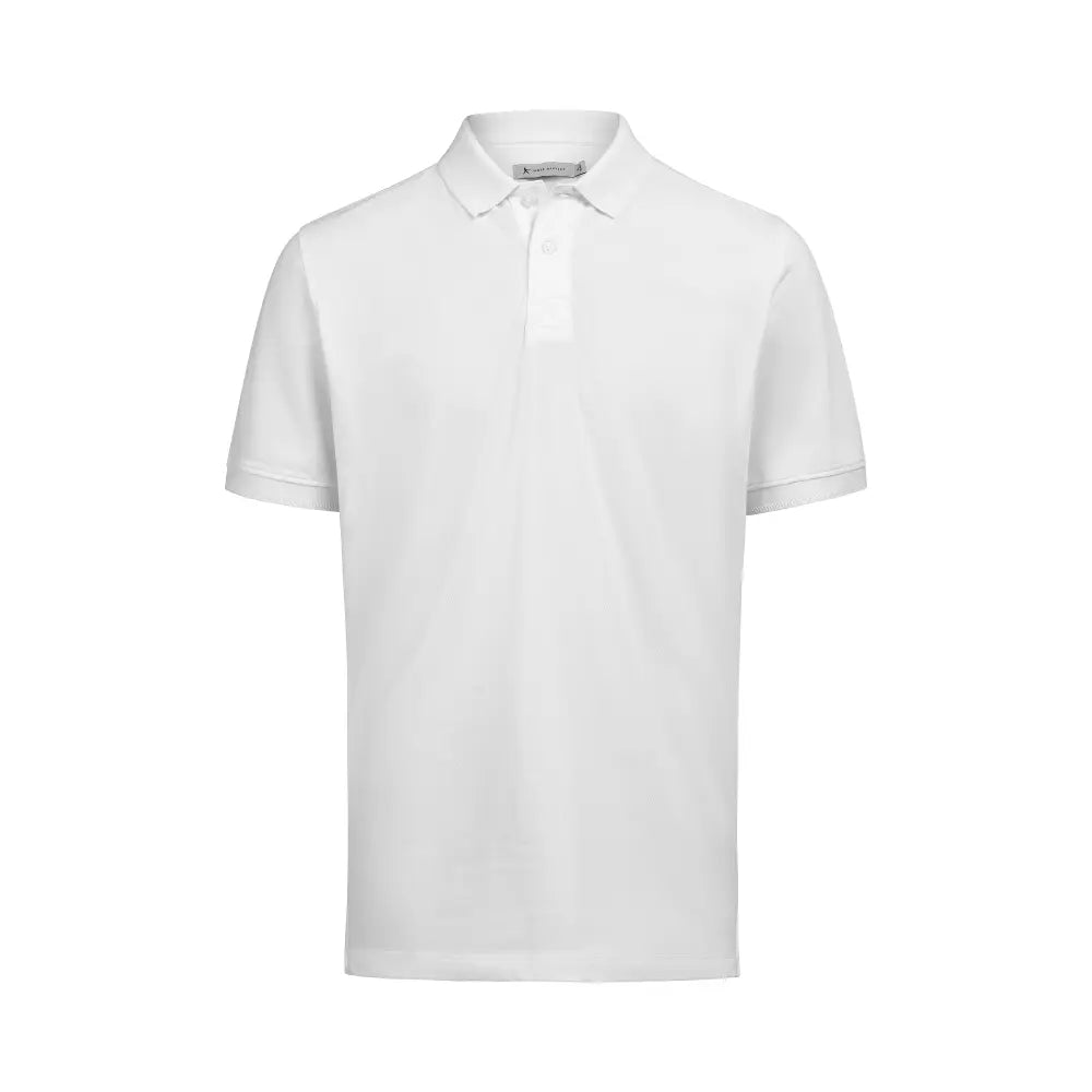James Harvest Supreme Stretch Polo Men Wit