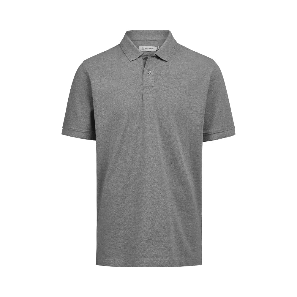 James Harvest Supreme Stretch Polo Men Grijs Mêlée