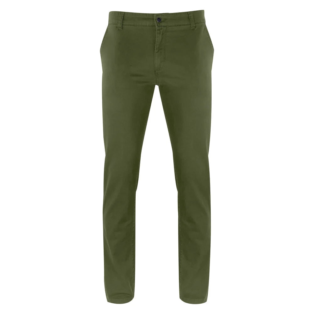 James Harvest Officer Broek Heren Mosgroen