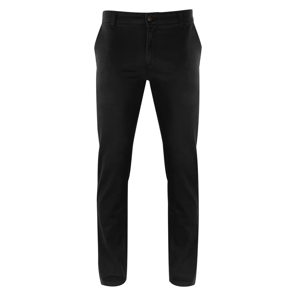James Harvest Officer Broek Heren Zwart