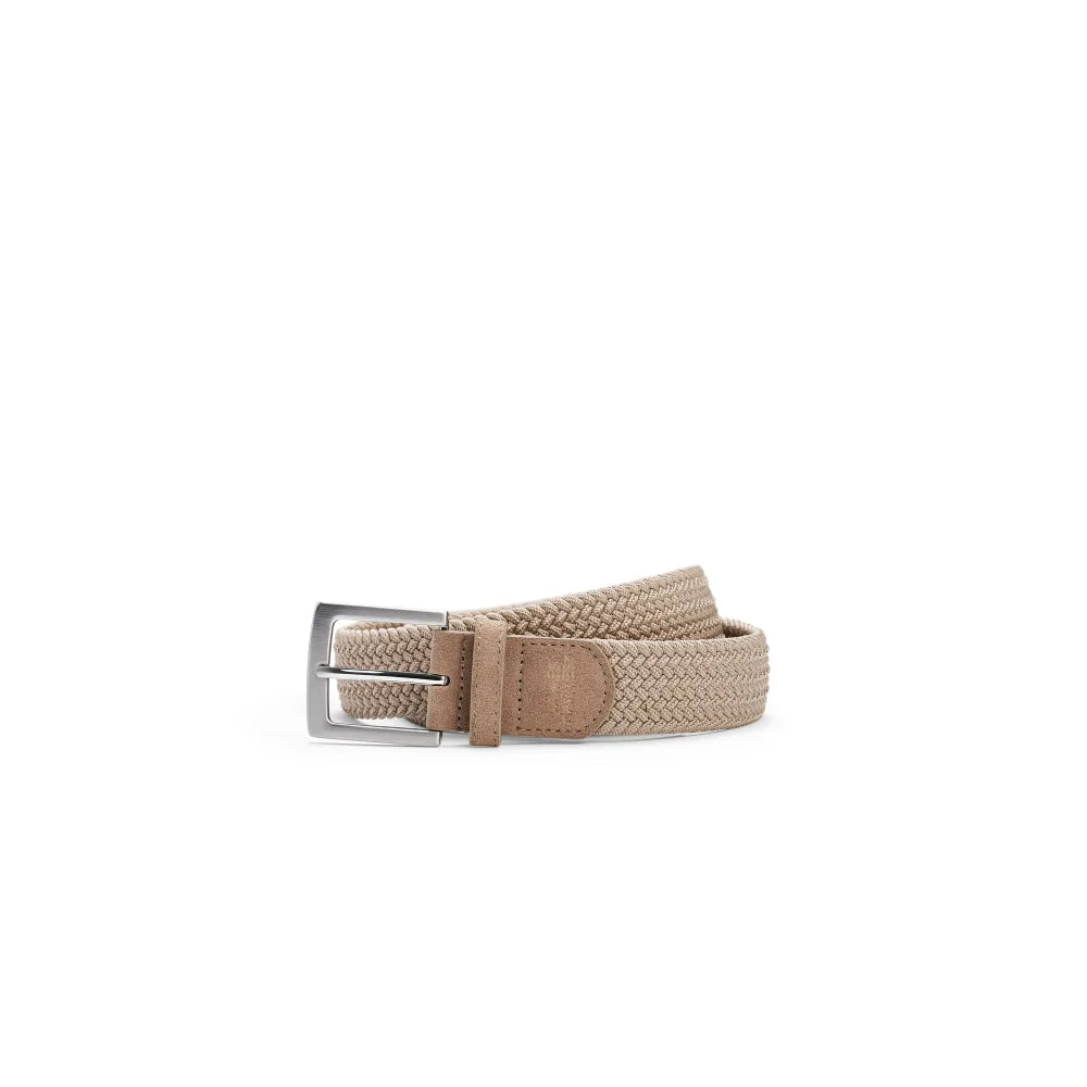 James Harvest Stretch Belt Khaki