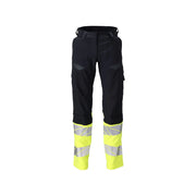 Mascot 21178-284 Broek Met Kniezakken Donkermarine High Vis Geel