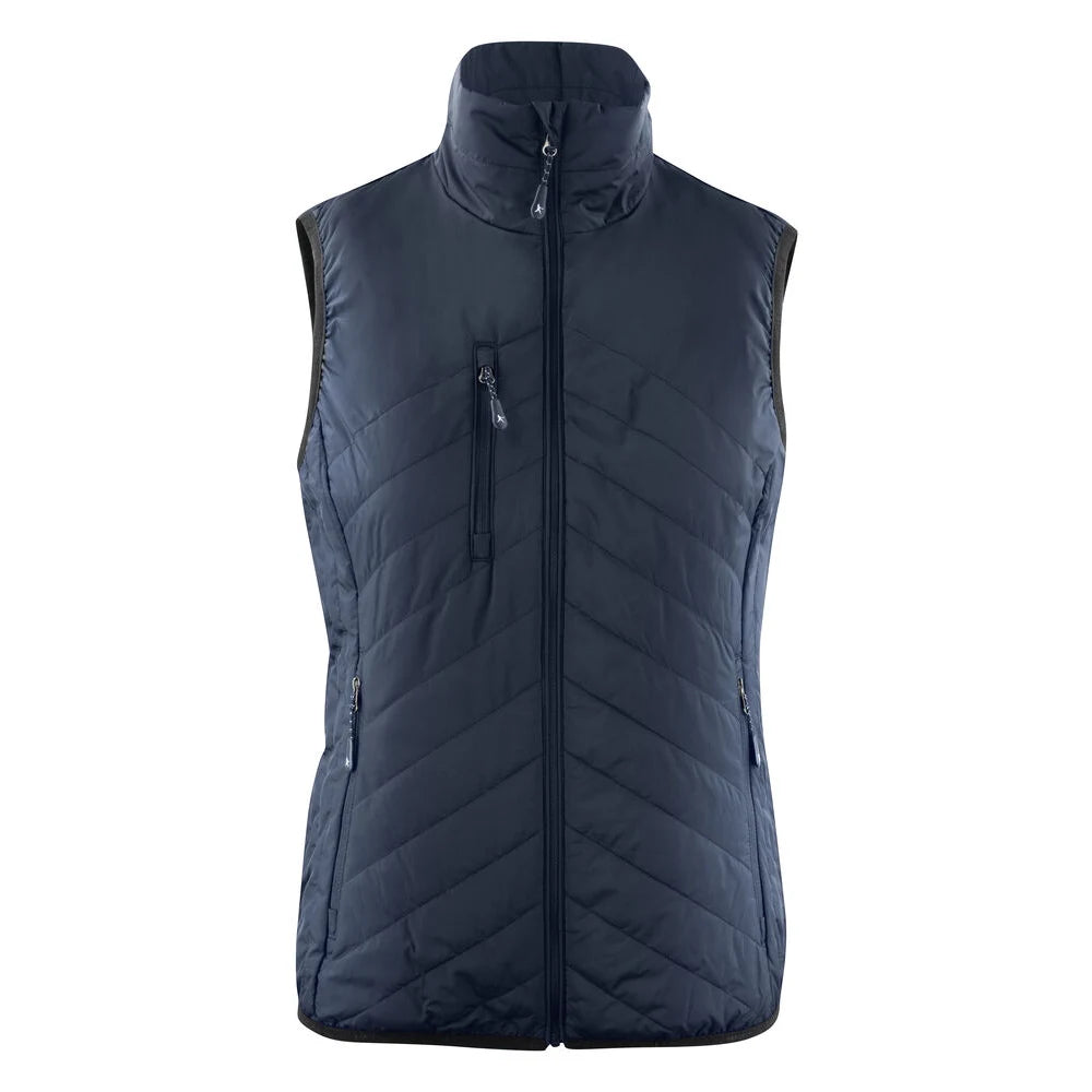 James Harvest Deer Ridge Bodywarmer Dames Marine