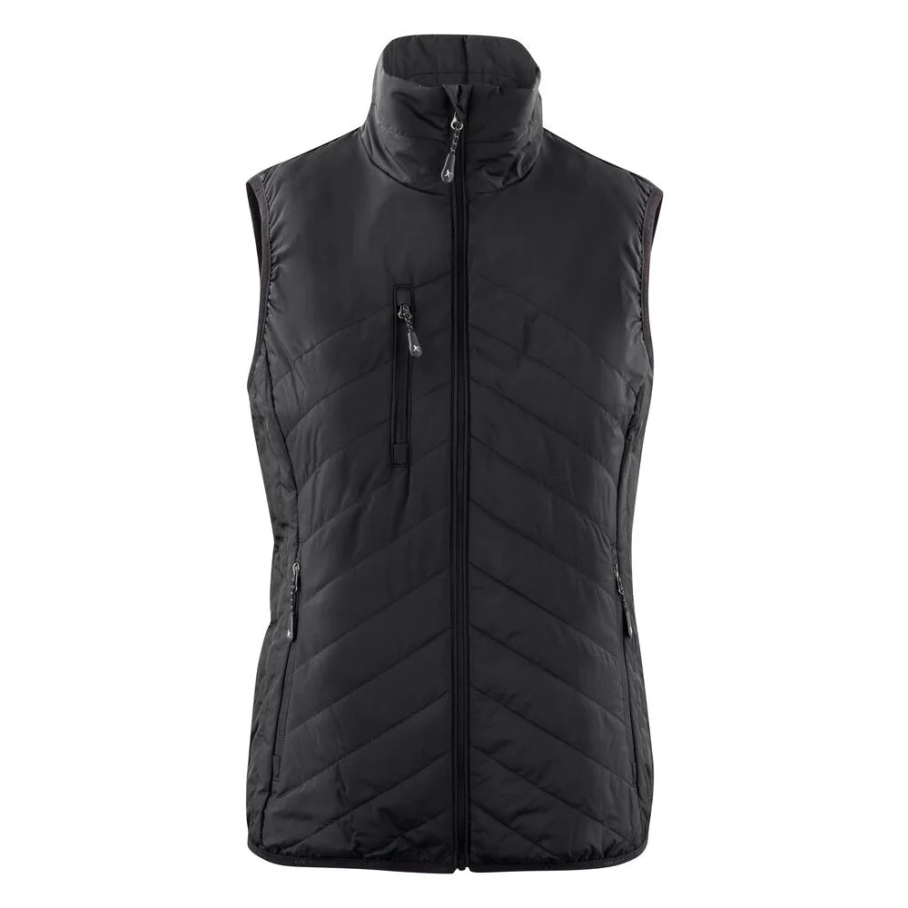 James Harvest Deer Ridge Bodywarmer Dames Zwart