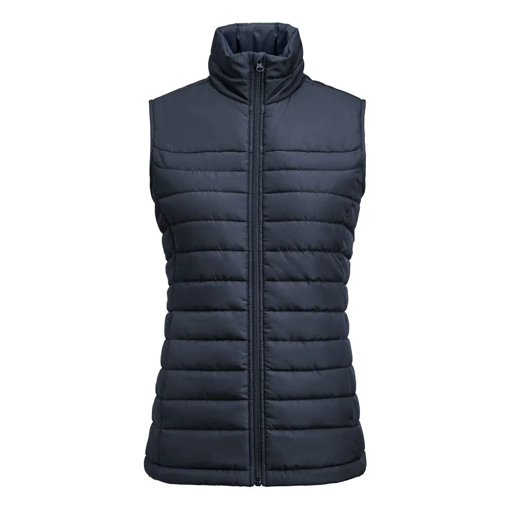 James Harvest Arches Vest Bodywarmer Dames Marine