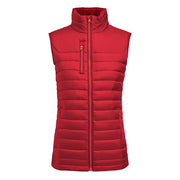 James Harvest Meadows Vest Bodywarmer Dames Rood