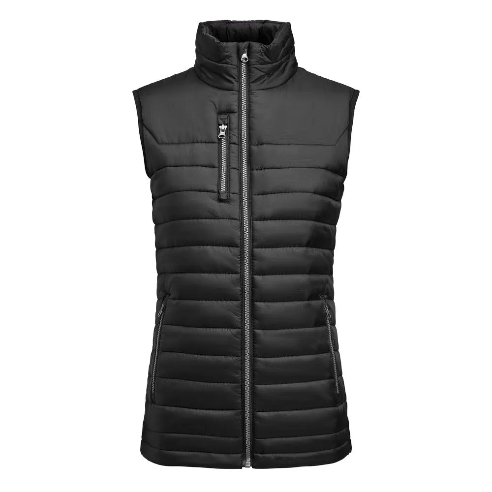 James Harvest Meadows Vest Bodywarmer Dames Zwart