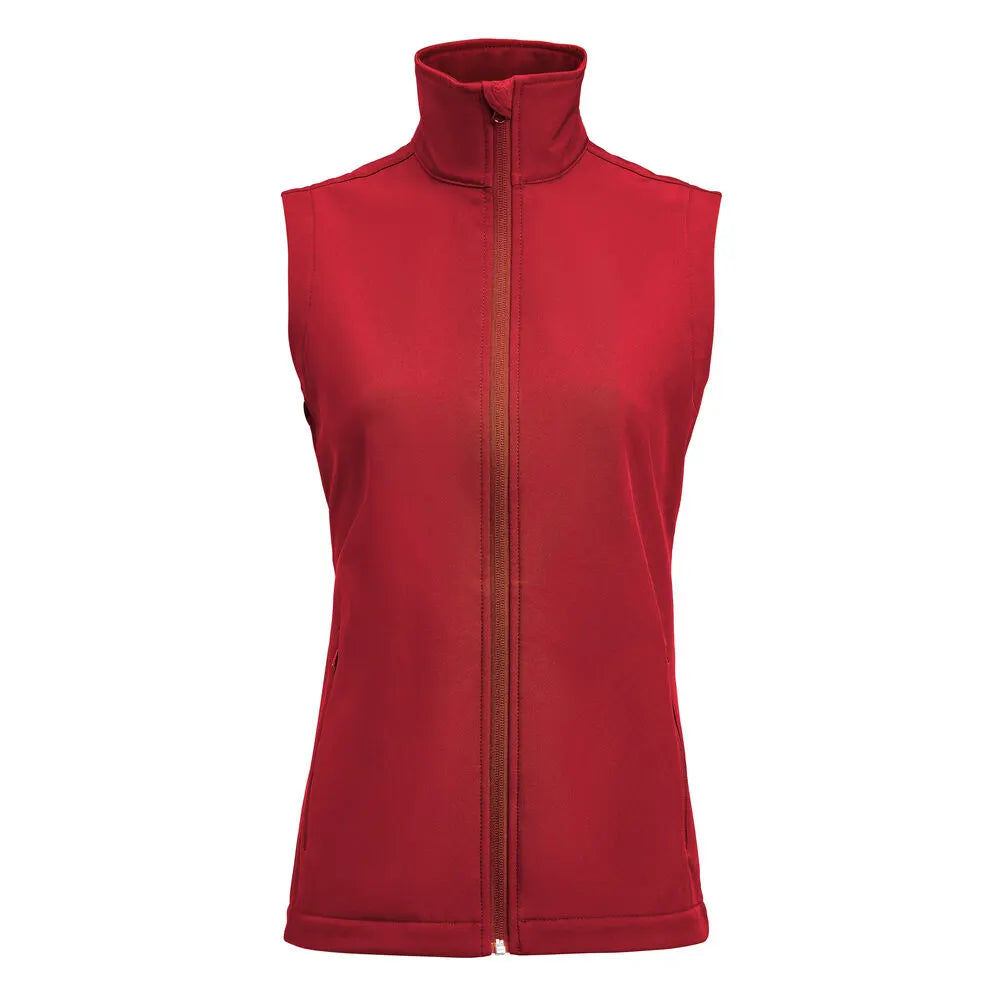 James Harvest Valley Vest Woman Rood