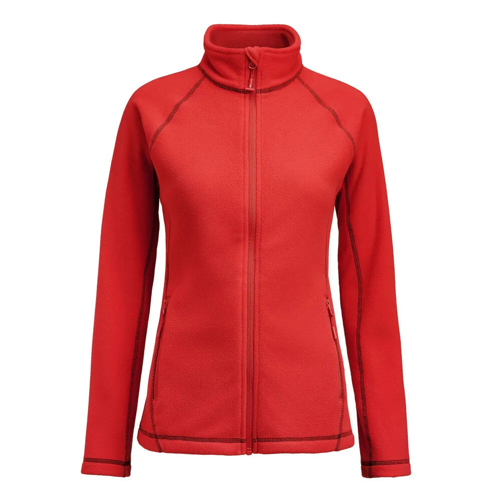 James Harvest Zion Fleece Dames Rood