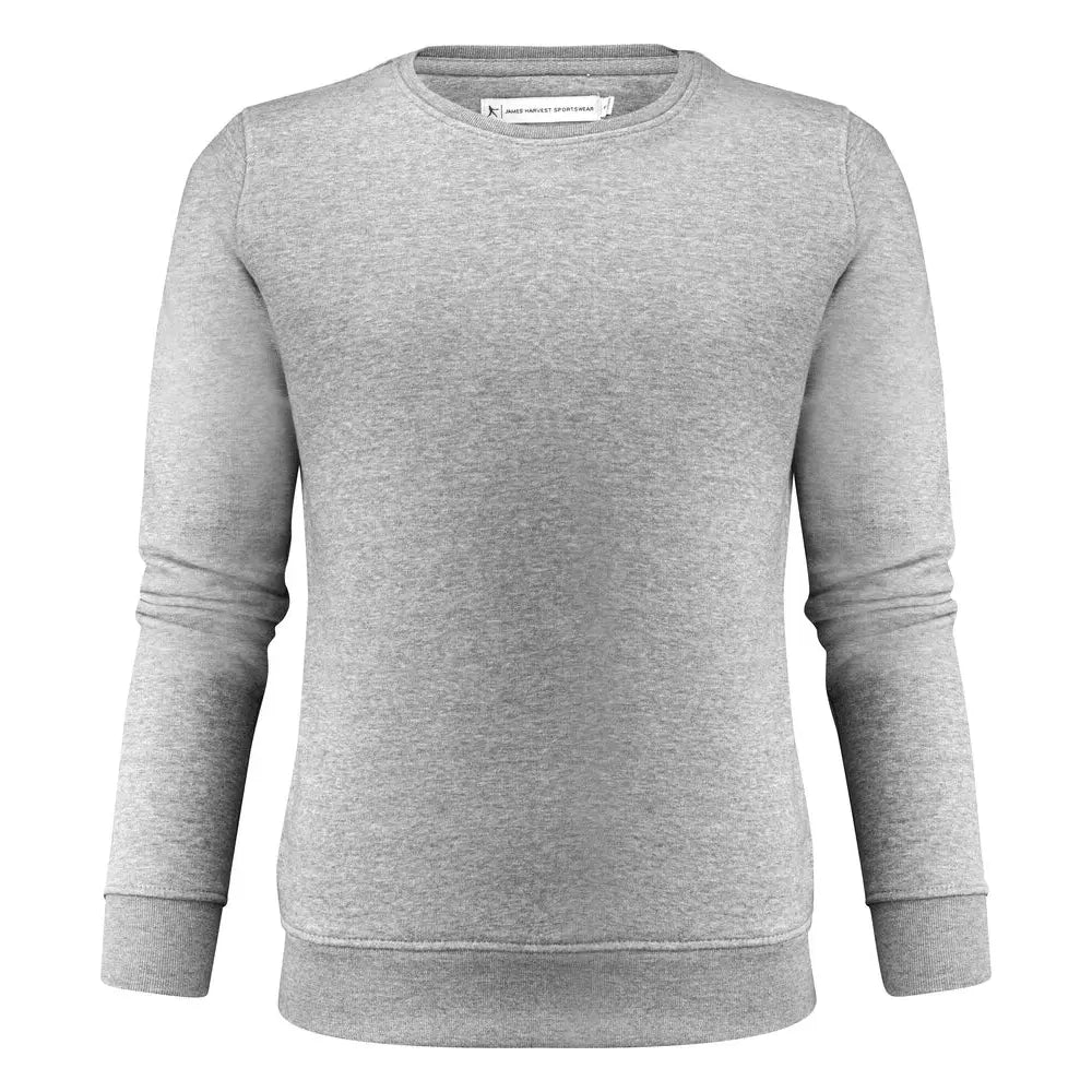 James Harvest Alder Heights Sweater Dames Grijs Mêlée