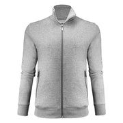 James Harvest Melville Heights Sweater Volledige Rits Dames Grijs Mêlée