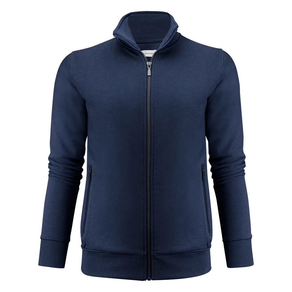 James Harvest Melville Heights Sweater Volledige Rits Dames Marine