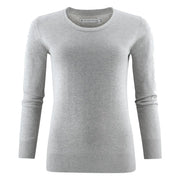 James Harvest Ashland U Gebreide Sweater Dames Grijs Mêlée