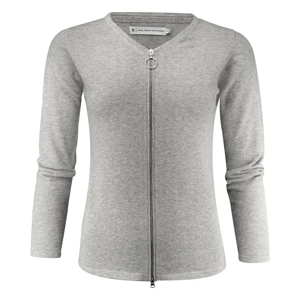 James Harvest Ashland Cardigan Dames Grijs Mêlée