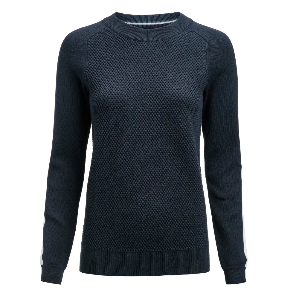 James Harvest Scarsdale Sweater Sweater Dames Marine