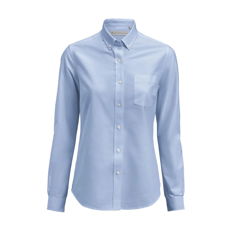 James Harvest Allen Oxford Hemd Dames Lichtblauw