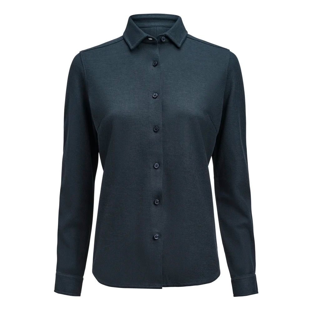 James Harvest Hicksville Hemd Dames Navy