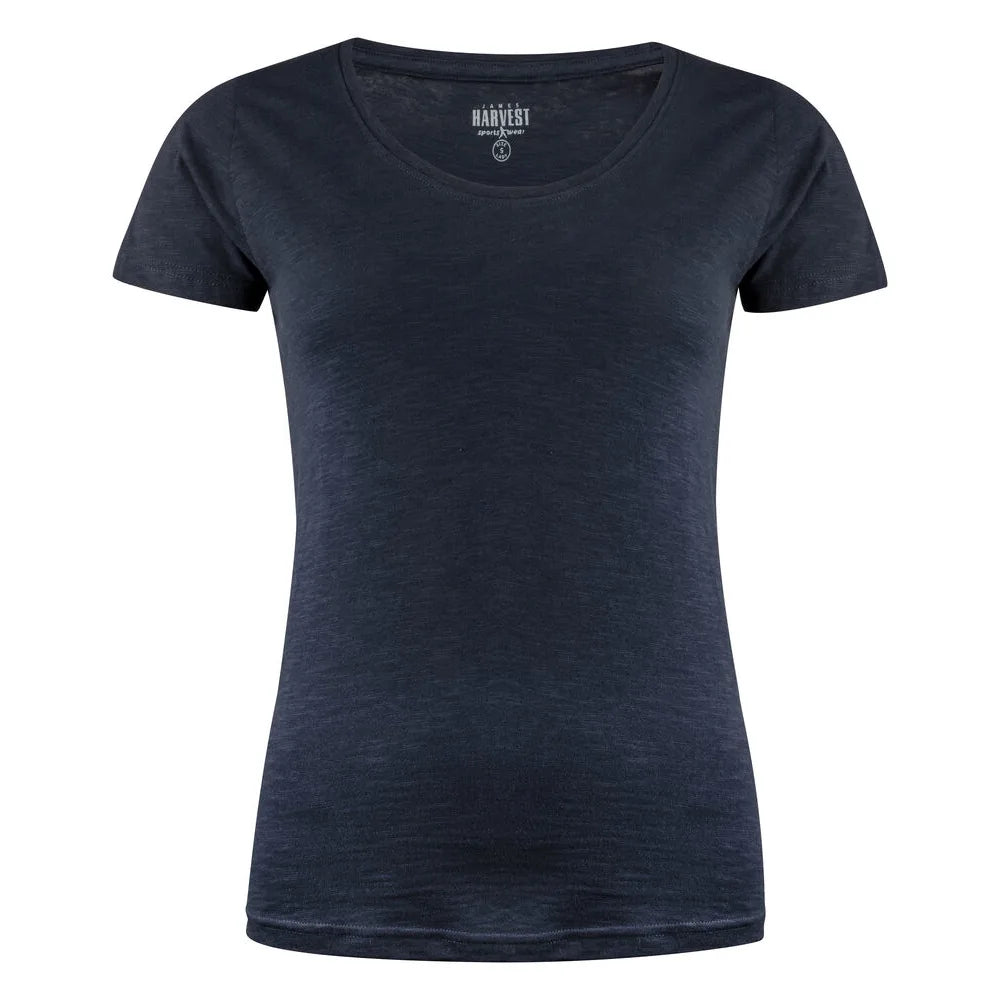 James Harvest Twoville T-Shirt Dames Marine