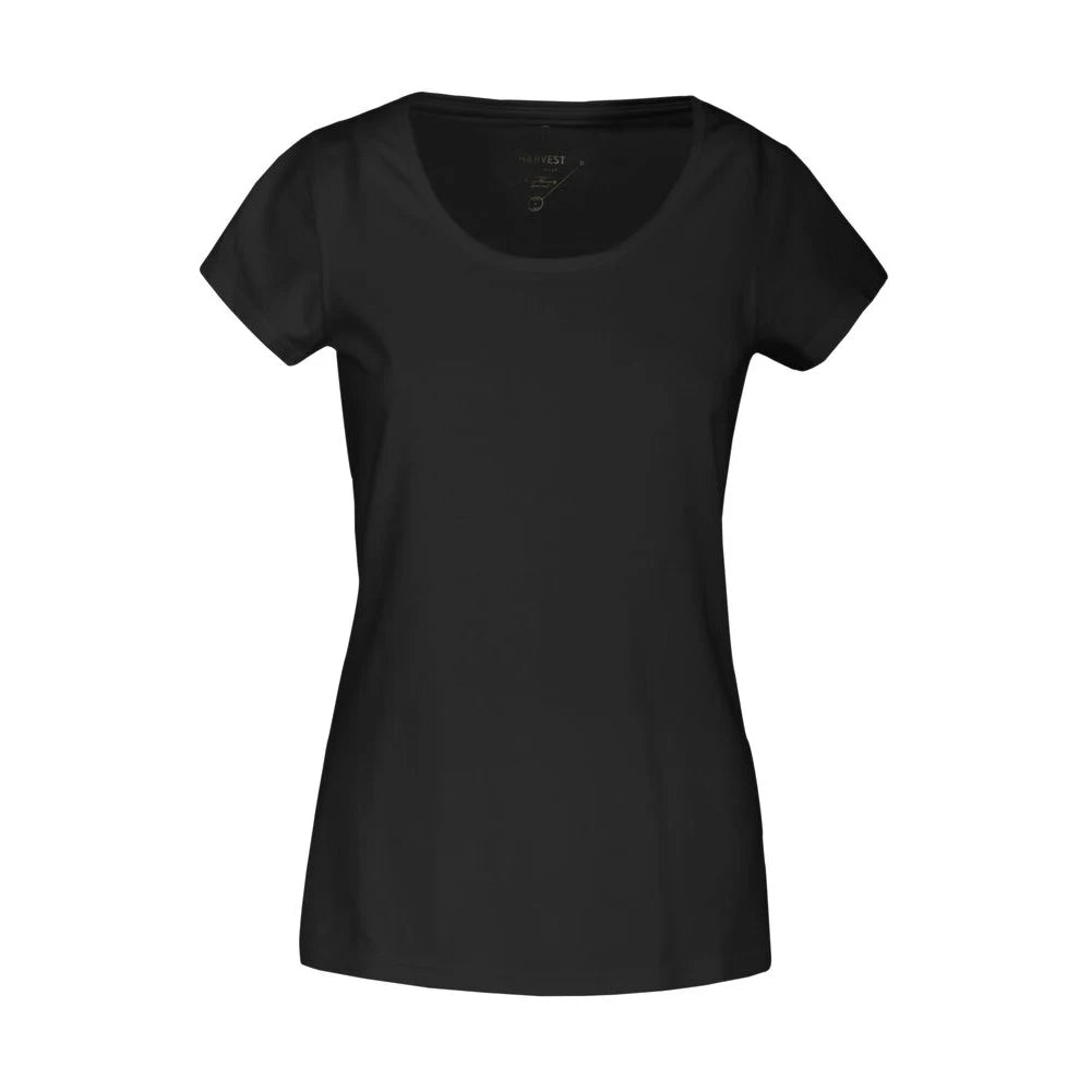 James Harvest Twoville T-Shirt Dames Zwart
