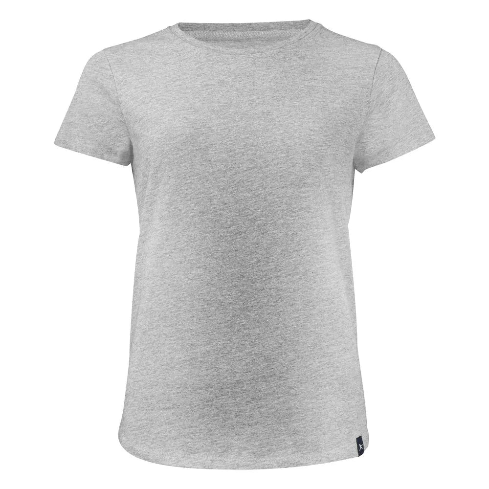 James Harvest American U T-Shirt Dames Grijs Mêlée