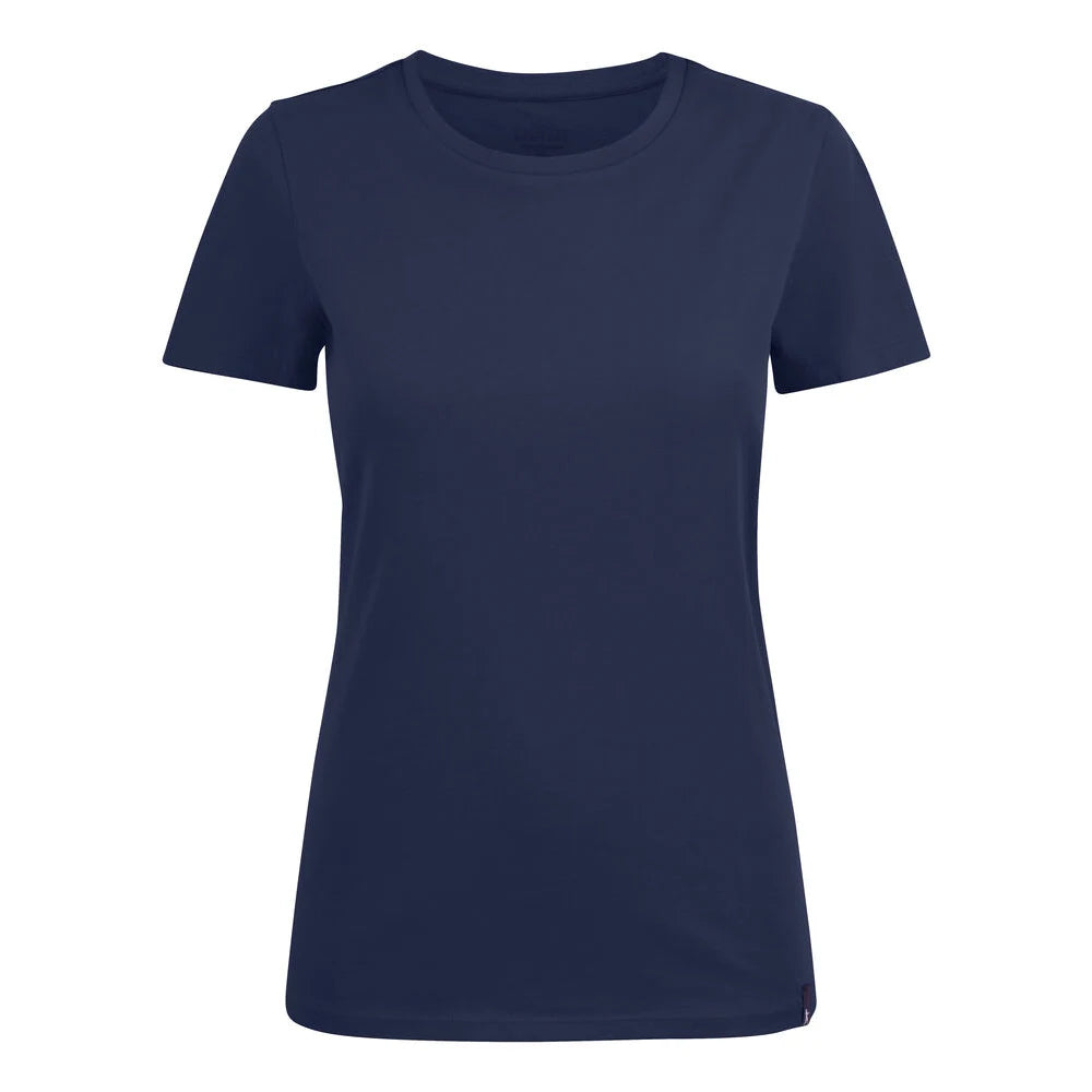 James Harvest American U T-Shirt Dames Marine