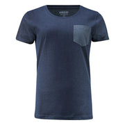 James Harvest Walcott T-Shirt Dames Marine