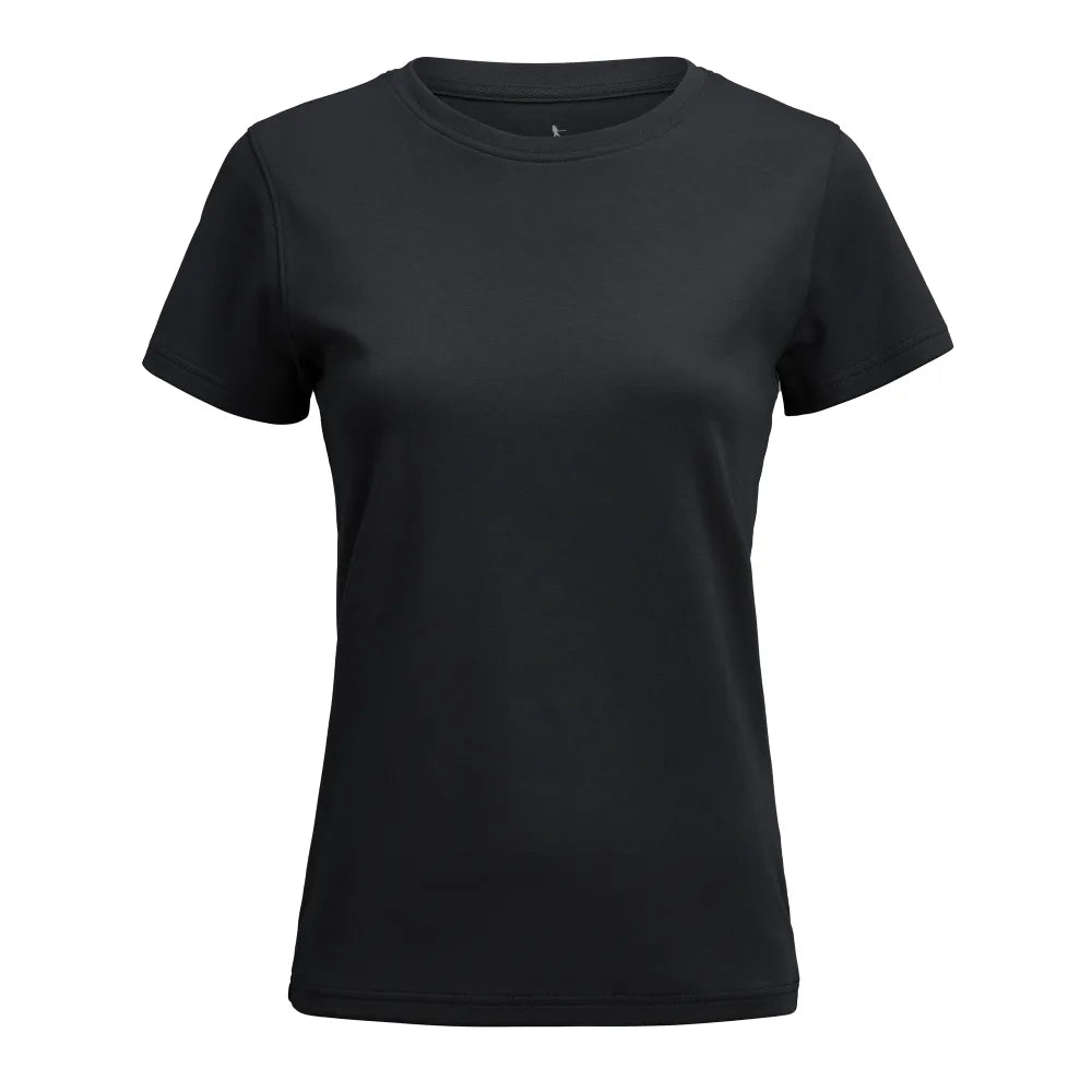 James Harvest Scarsdale T-Shirt T-Shirt Dames Zwart
