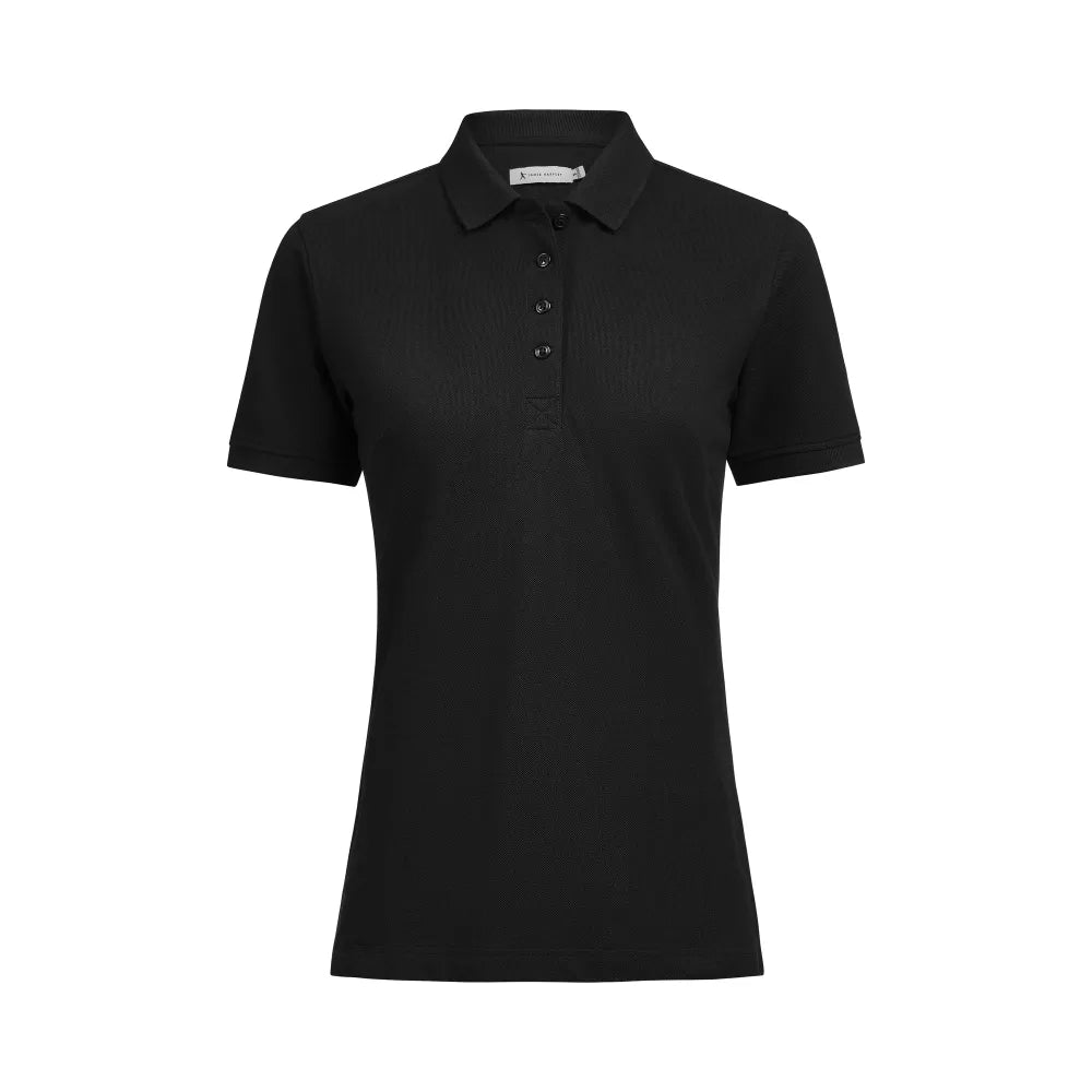 James Harvest Supreme Regular Polo Woman Zwart