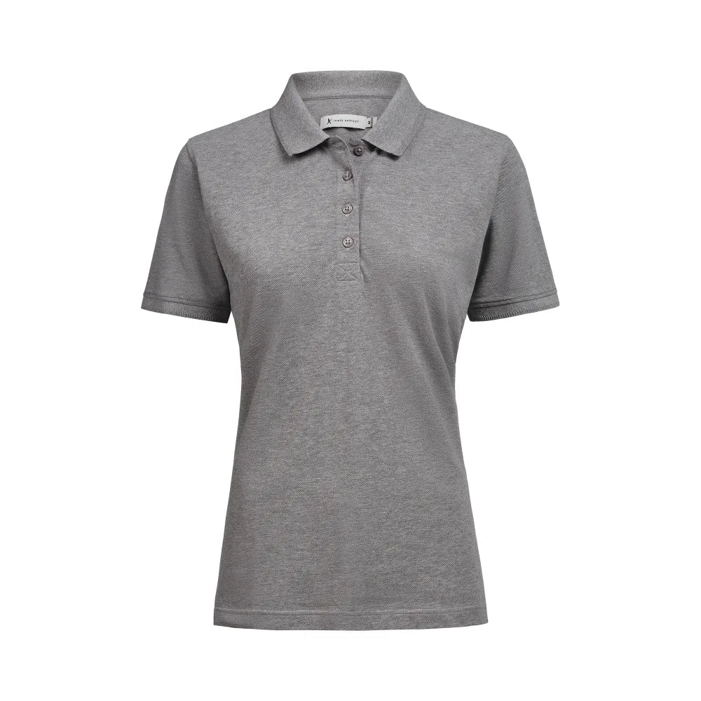 James Harvest Supreme Stretch Polo Woman Grijs Mêlée