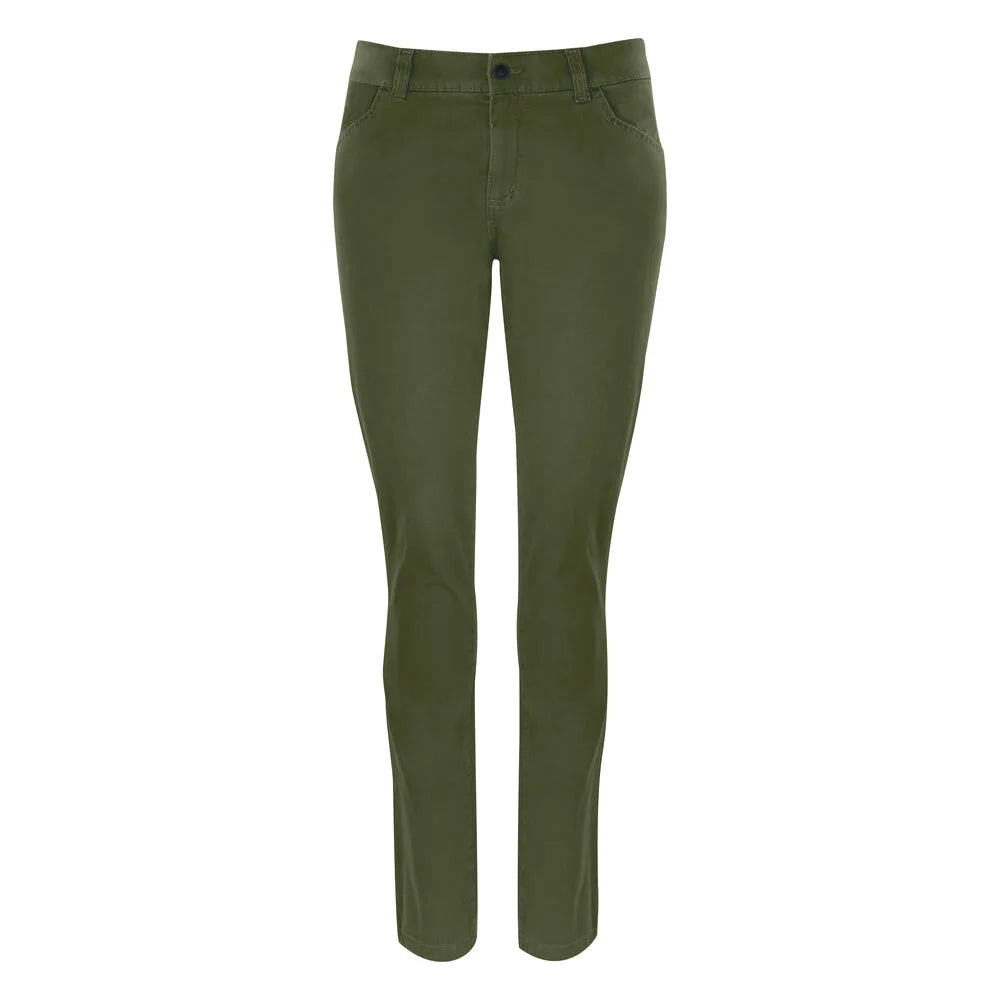 James Harvest Officer Broek Dames Mosgroen