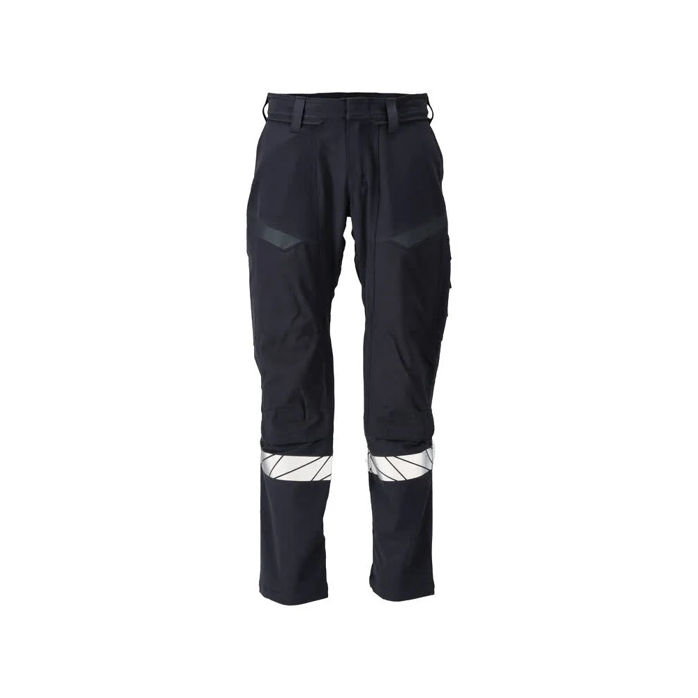 Mascot 21279-284 Broek Met Kniezakken Donkermarine High Vis Geel
