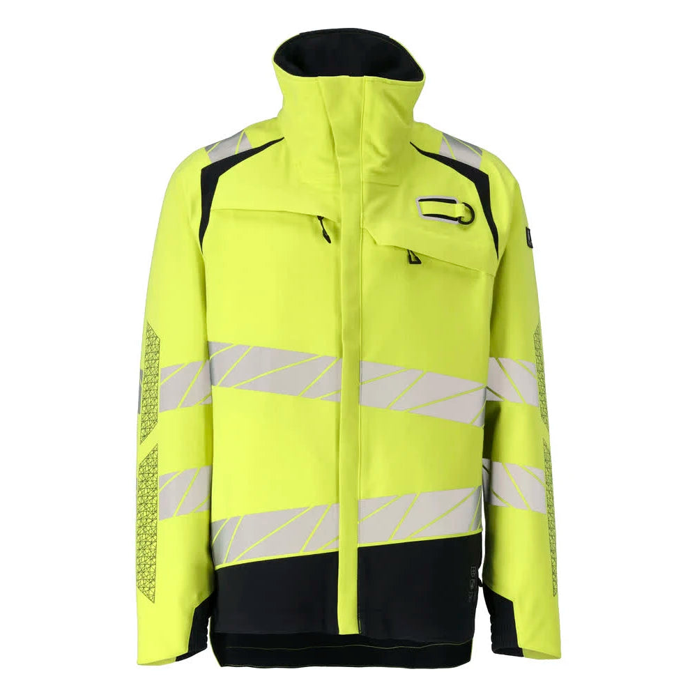 Mascot 21301-292 Shell Jas High Vis Geel Donkermarine